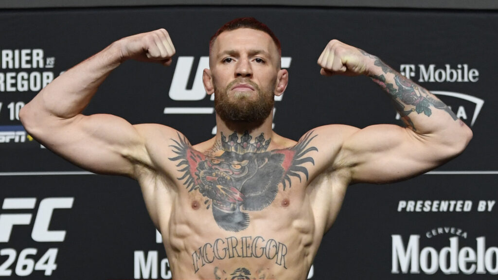 Conor McGregor en UFC 264