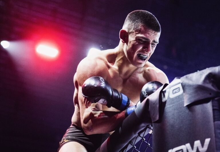 Yaman Mjahed debuta como profesional en WOW 14 y espera con emoción la llegada de una noche que él ya ha visualizado cientos de veces antes.