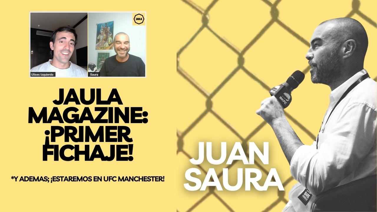Jaula Magazine da un paso más en su crecimiento con la incorporación del periodista deportivo de experiencia contrastada, Juan Saura.