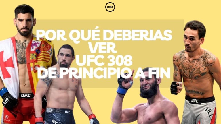 UFC 308 es una velada muy completa y en este video te contamos qué combates no te puedes perder