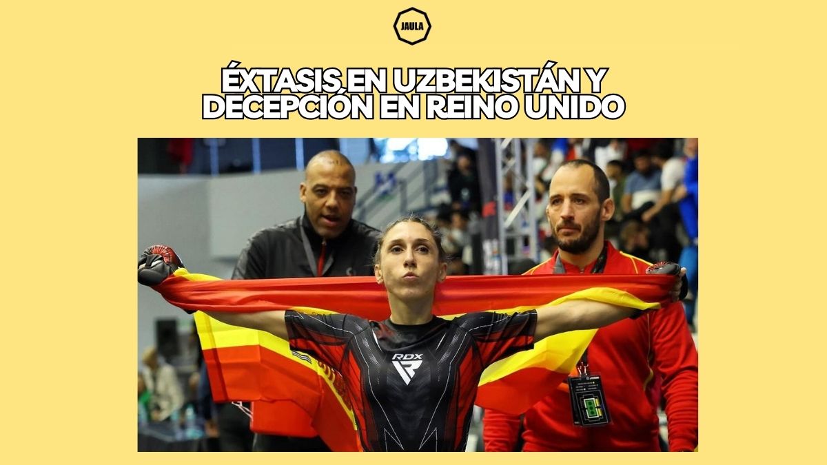 Isabel Calvo se hace con una medalla de oro en el Mundial IMMAF durante un fin de semana en que la suerte no sonrió en Reino Unido.