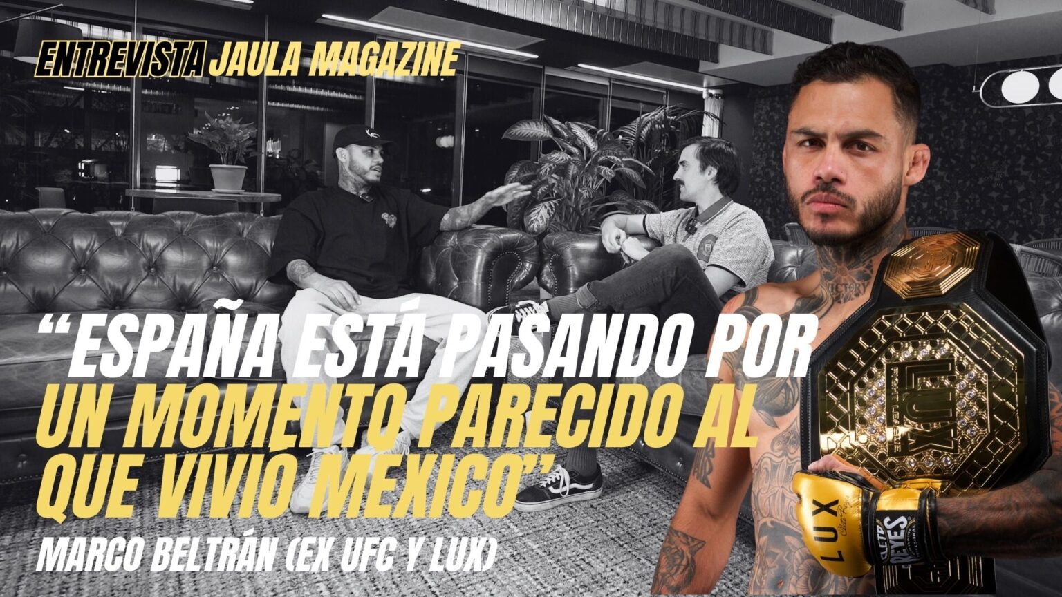 El exluchador de UFC Marco Beltrán nos cuenta su llegada a España, cómo ve el nivel de las MMA en España y mucho más.