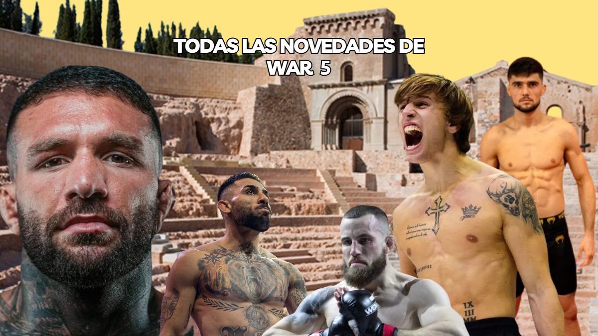 WAR 5 se disputará el 5 de abril en Cartagena y contará con nombres como Franco Tenaglia, Pepe Torres, Ernesto Schisano u Oriol Arenas.