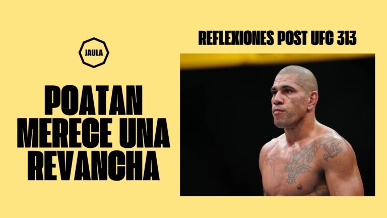 Poatan perdió el título ante Magomed Ankalaev en UFC 313.