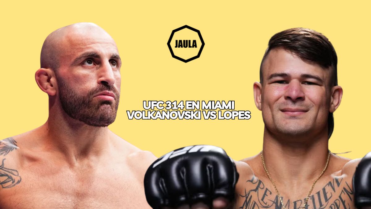 UFC 314 llega a Miami con Volkanovski y Lopes como principales atractivos.