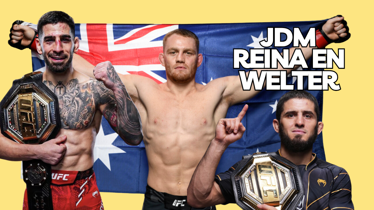 Jack Della Maddalena se impuso a Belal Muhammad por decisión unánime y trastoca los planes para el Topuria vs. Makhachev.