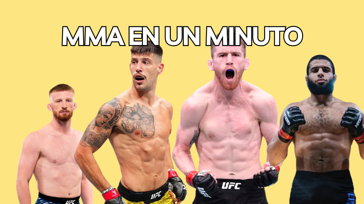 Te contamos todas las novedades de Cory Sandhagen, Joel Álvarez, Bo Nickal y Salah Hamli.