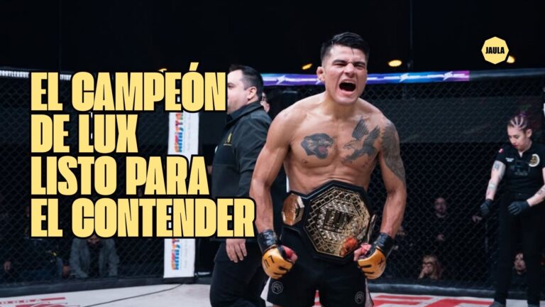 Juan Díaz, actual campeón de LUX, se prepara para debutar en el Dana White’s Contender Series y buscar un contrato con UFC.