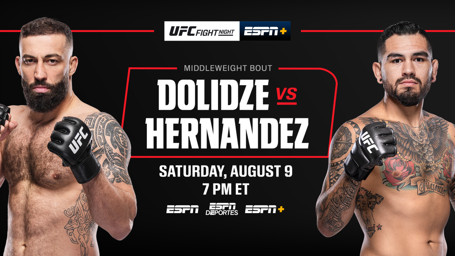UFC dispone una nueva Fight Night en el Apex con dos pesos medios que querrán hacer ruido antes del DDP vs. Khamzat.