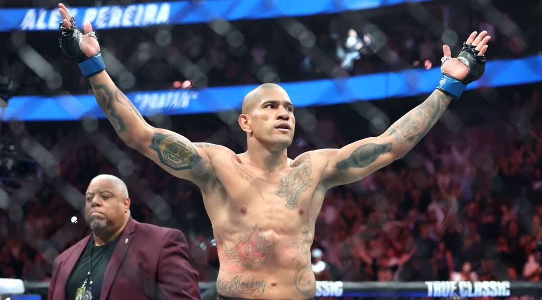 Alex Pereira recupera el título y deja claro que es el rey del semipesado.