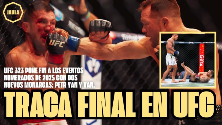 Resumen UFC 323: UFC cierra el año de manera espectacular con dos viejos reyes cediendo el trono. ¡Dale al play y disfruta del análisis!